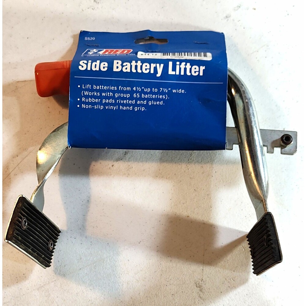 Universal Battery Carrier Adjustable Heavy Duty Side Lift Sure Grip Battery 1382